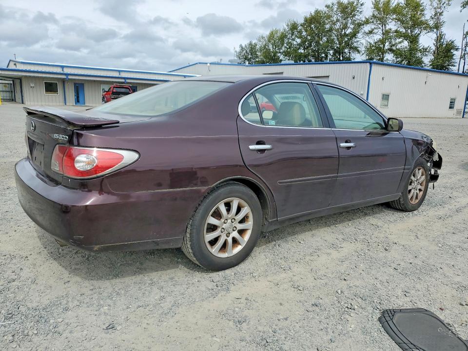 2002 Lexus ES VIN JTHBF30G125032885 COPART salvage auction — FRONT END, Wa - Bill Of Sale, sold $275 on 2026-07-20 (photo 3)
