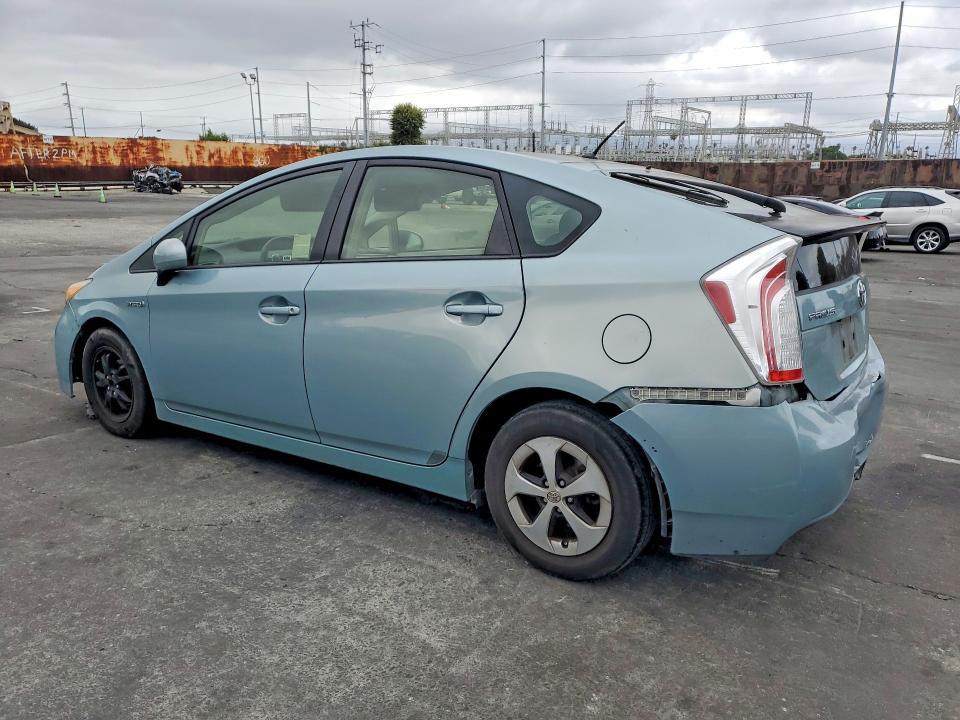 2015 Toyota Prius VIN JTDKN3DU9F1876688 COPART salvage auction — REAR END, Ca - Salvage Certificate, sold $1,600 on 2026-07-08 (photo 2)