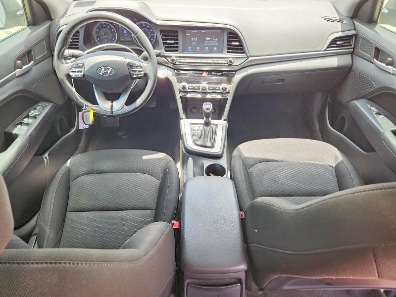 2019 Hyundai Elantra VIN KMHD84LF6KU826070 COPART salvage auction — FRONT END, TX - SALVAGE VEHICLE TITLE (P), sold $950 on 2026-07-23 (photo 8)