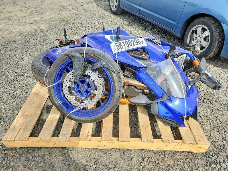 2025 Yamaha Yzfr7 VIN JYARM38E5SA019214 COPART salvage auction — ALL OVER, OR - LIEN PAPERS SALVAGE, sold $525 on 2026-09-03 (photo 3)