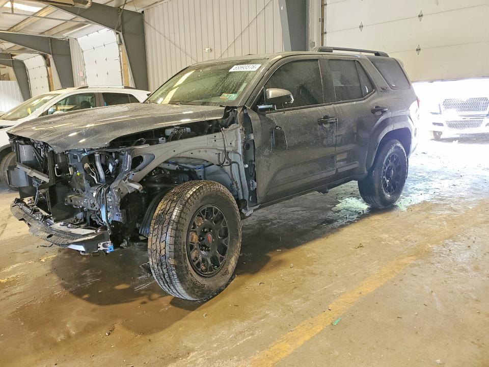 2026 Toyota 4runner VIN JTEVA5BR7T5092920 COPART salvage auction — FRONT END, Pa - Certificate Of Salvage, sold $31,000 on 2026-07-15 (photo 1)