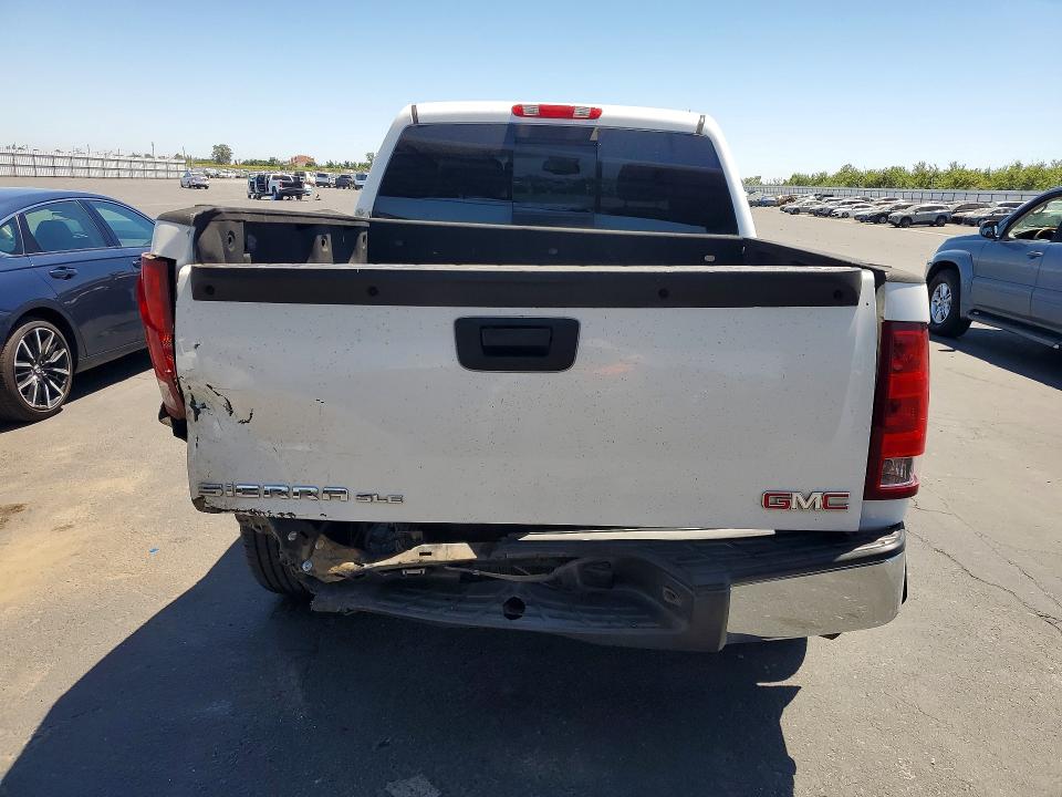 2008 Gmc SIERRA VIN 2GTEC13J381209403 COPART salvage auction — REAR END, Ca - Salvage Certificate, sold $150 on 2026-07-09 (photo 6)