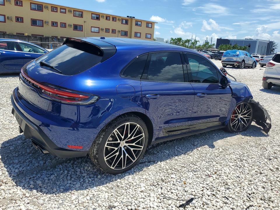 2024 Porsche Macan VIN WP1AG2A58RLB36764 COPART salvage auction — FRONT END, Fl - Cert Of Title Slvg Rebuildable, sold $7,200 on 2026-07-28 (photo 3)