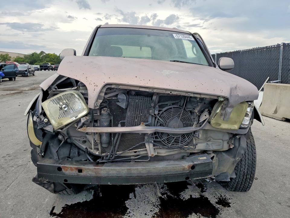 2001 Toyota Sequoia VIN 5TDZT34A21S032479 COPART salvage auction — FRONT END, Fl - Cert Of Title Slvg Rebuildable, sold $525 on 2026-07-14 (photo 5)