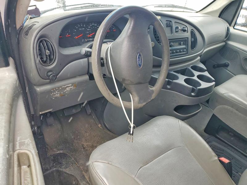 2008 Ford Econoline e350 VIN 1FTSE34L68DA15414 COPART salvage auction — MINOR DENT/SCRATCHES, FL - CERTIFICATE OF TITLE, sold $1,200 on 2026-07-09 (photo 8)