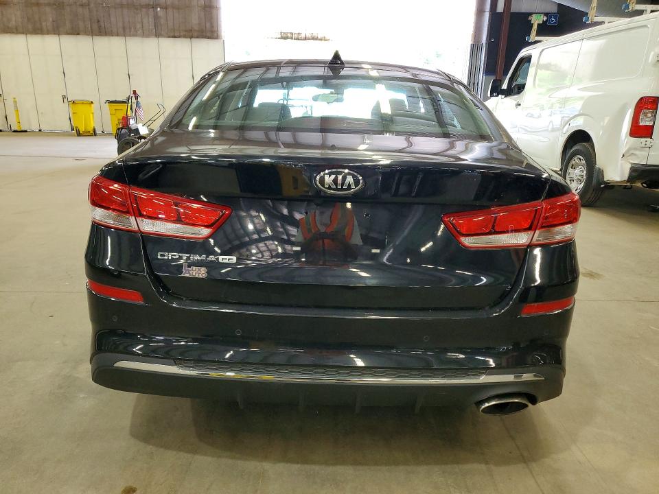 2019 Kia Optima VIN 5XXGT4L31KG357417 COPART salvage auction — FRONT END, MA - CERTIFICATE OF TITLE, sold $3,000 on 2026-07-31 (photo 6)