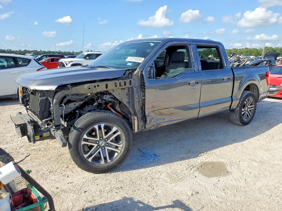 2021 Ford VIN 1FTEW1CP5MFB26795 COPART salvage auction — FRONT END, Tx - Salvage Vehicle Title, sold $9,100 on 2026-07-31 (photo 1)