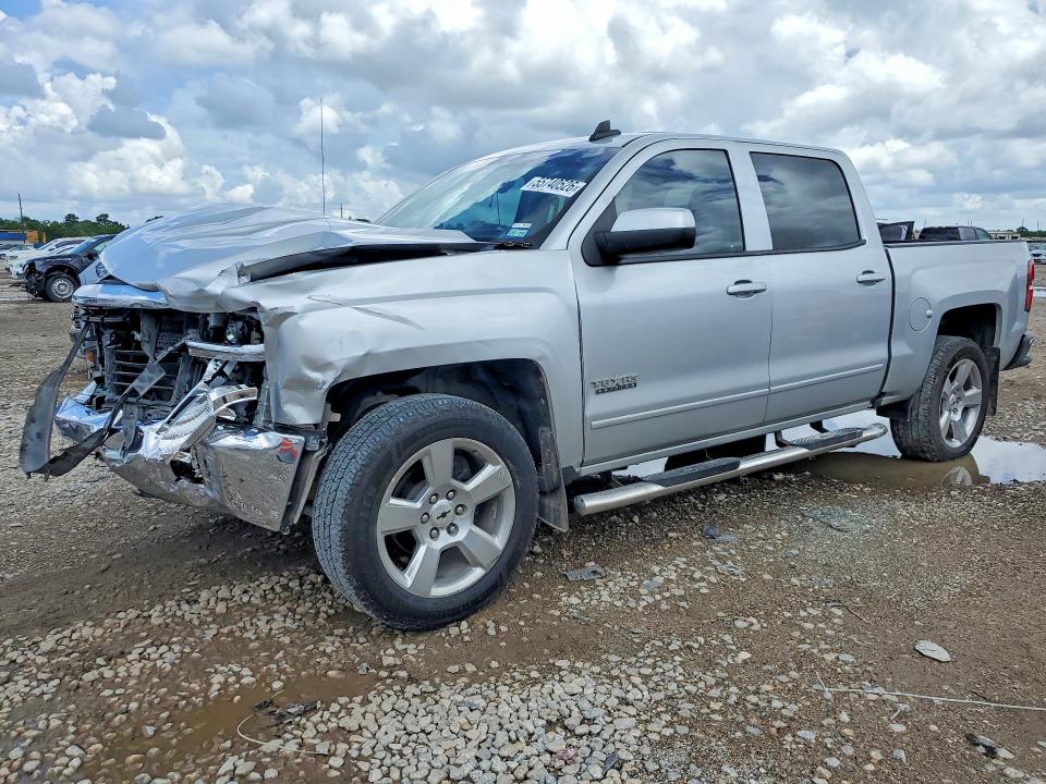 2018 Chevrolet Silverado VIN 3GCPCREC9JG482204 COPART salvage auction — FRONT END, Tx - Salvage Vehicle Title, sold $3,050 on 2026-07-23 (photo 1)