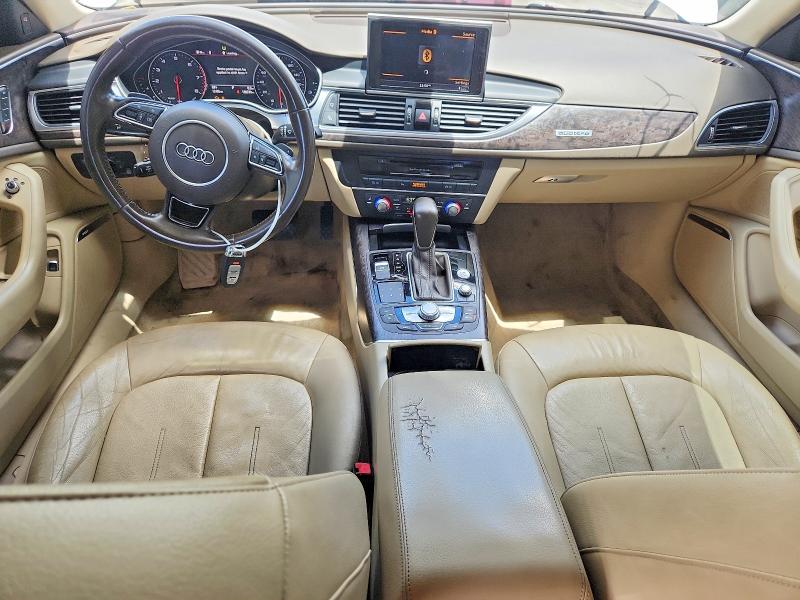 2018 Audi A6 VIN WAUG3AFC2JN016974 COPART salvage auction — FRONT END, Ga - Certificate Of Title, sold $975 on 2026-07-02 (photo 8)