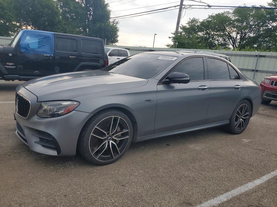2019 Mercedes-benz E-klasse amg VIN WDDZF6BB7KA622055 COPART salvage auction — MINOR DENT/SCRATCHES, Wv - Certificate Of Title, sold $20,800 on 2026-07-14 (photo 1)