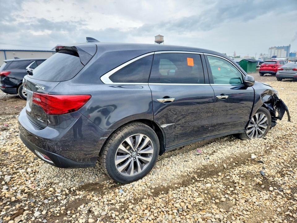 2016 Acura VIN 5FRYD4H40GB029921 COPART salvage auction — FRONT END, Il - Salvage Certificate, sold $2,950 on 2026-07-31 (photo 3)