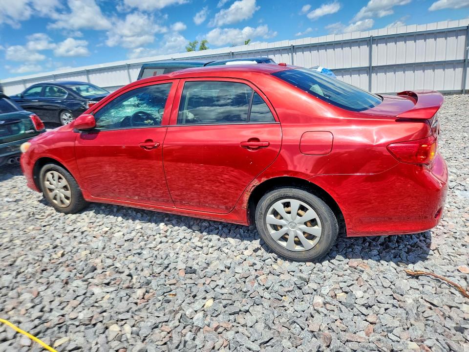 2009 Toyota Corolla VIN JTDBL40E299041788 COPART salvage auction — ROOF, Wi - Junked Vehicle Bill Of Sale, sold $475 on 2026-07-13 (photo 2)
