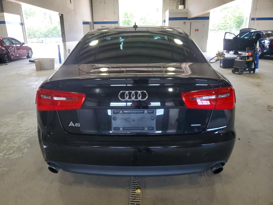 2015 Audi A6 VIN WAUFFAFC7FN009951 COPART salvage auction — REAR END, Va - Certificate Of Title, sold $1,050 on 2026-07-10 (photo 6)