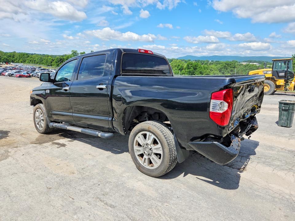2017 Toyota Tundra VIN 5TFAY5F19HX603431 COPART salvage auction — REAR END, Pa - Certificate Of Salvage, sold $13,900 on 2026-07-10 (photo 2)