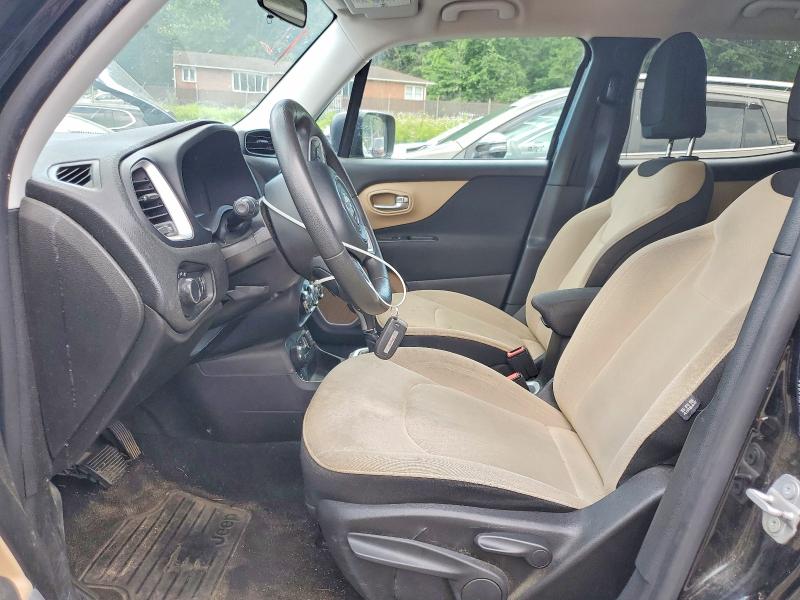 2017 Jeep Renegade VIN ZACCJBAB1HPG29908 COPART salvage auction — FRONT END, MD - CERT OF SALVAGE > 75% DAMAGE, sold $500 on 2026-07-30 (photo 7)