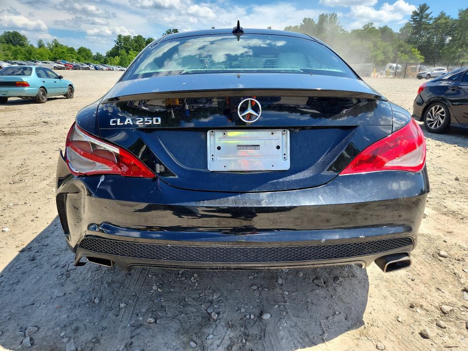 2014 Mercedes-benz VIN WDDSJ4EB2EN140090 COPART salvage auction — REAR END, Ma - Cert Of Title-Reconstrctd Coll, sold $1,700 on 2026-07-02 (photo 6)