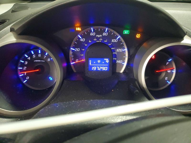 2010 Honda Fit VIN JHMGE8H44AC011622 COPART salvage auction — FRONT END, Mn - Cert Of Title-Salvage, sold $1,250 on 2026-07-02 (photo 9)