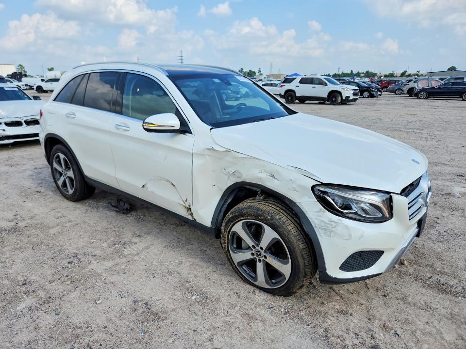2017 Mercedes-benz Glc VIN WDC0G4JBXHF253428 COPART salvage auction — FRONT END, Tx - Salvage Vehicle Title, sold $6,700 on 2026-07-31 (photo 4)