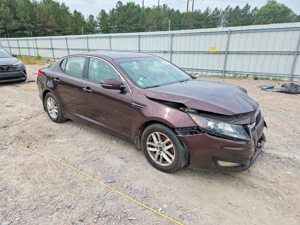 2011 Kia Optima VIN KNAGM4A71B5070549 COPART salvage auction — FRONT END, Va - Cert Of Title - Salvage, sold $650 on 2026-07-14 (photo 4)