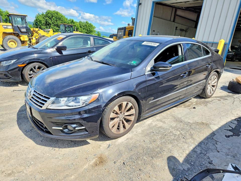 2016 Volkswagen Passat cc VIN WVWBP7AN0GE518095 COPART salvage auction — REAR END, Va - Cert Of Title - Salvage, sold $375 on 2026-08-07 (photo 1)