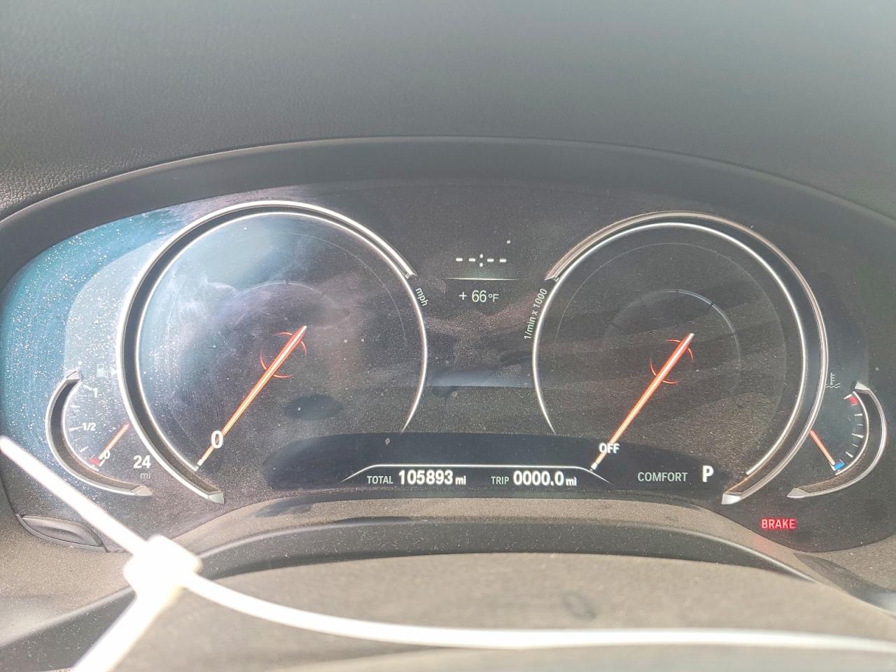 2019 BMW X3 VIN 5UXTR7C5XKLR48389 COPART salvage auction — Front End, TX - CERTIFICATE OF TITLE, sold $7,200 on 2026-06-30 (photo 9)