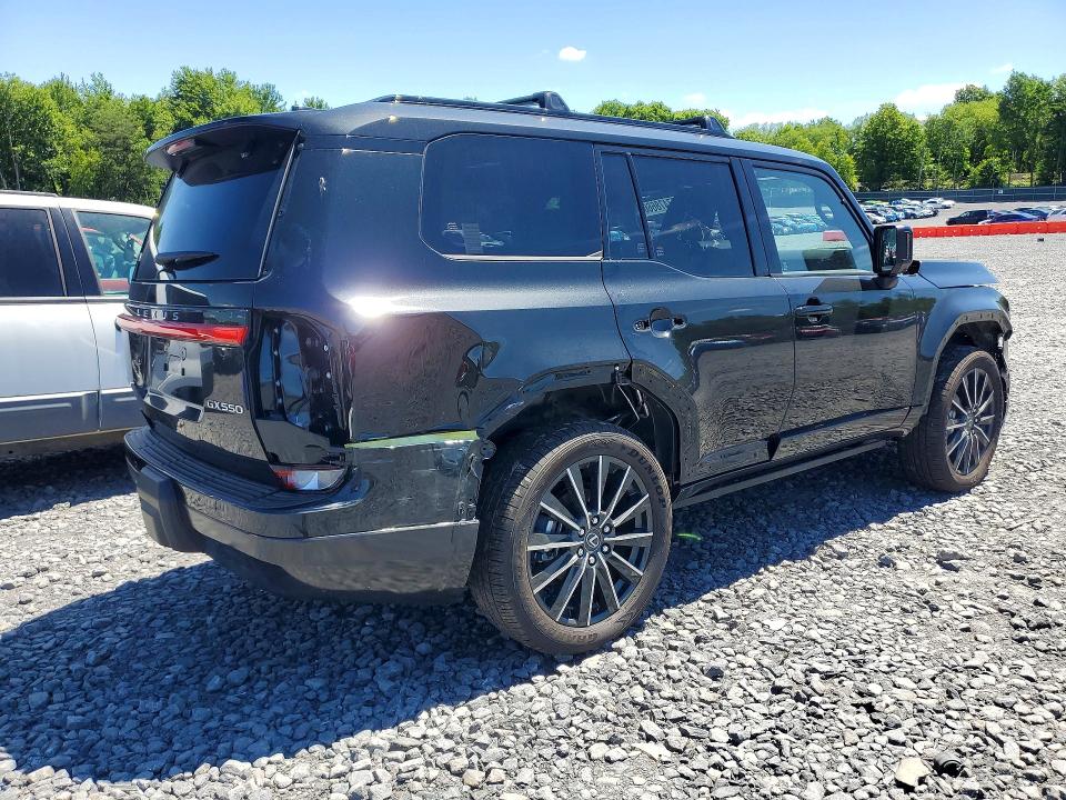 2025 Lexus Gx 550 VIN JTJVBCDX8S5064346 COPART salvage auction — FRONT END, PA - CERTIFICATE OF SALVAGE, sold $40,750 on 2026-07-22 (photo 3)