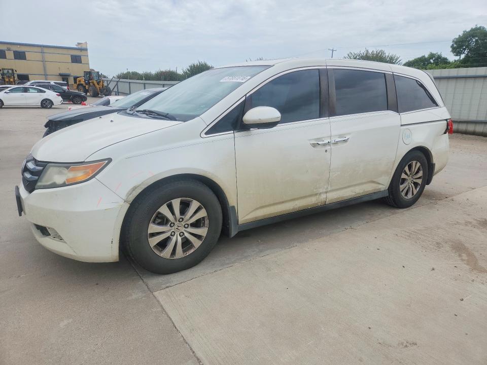 2016 Honda VIN 5FNRL5H67GB009939 COPART salvage auction — REAR END, Tx - Salvage Vehicle Title, sold $1,800 on 2026-07-09 (photo 1)