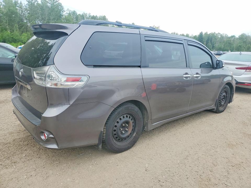 2014 Toyota Sienna VIN 5TDXK3DC6ES412698 COPART salvage auction — FRONT END, On - Permit No Brand - Unfit, sold $200 on 2026-07-09 (photo 3)