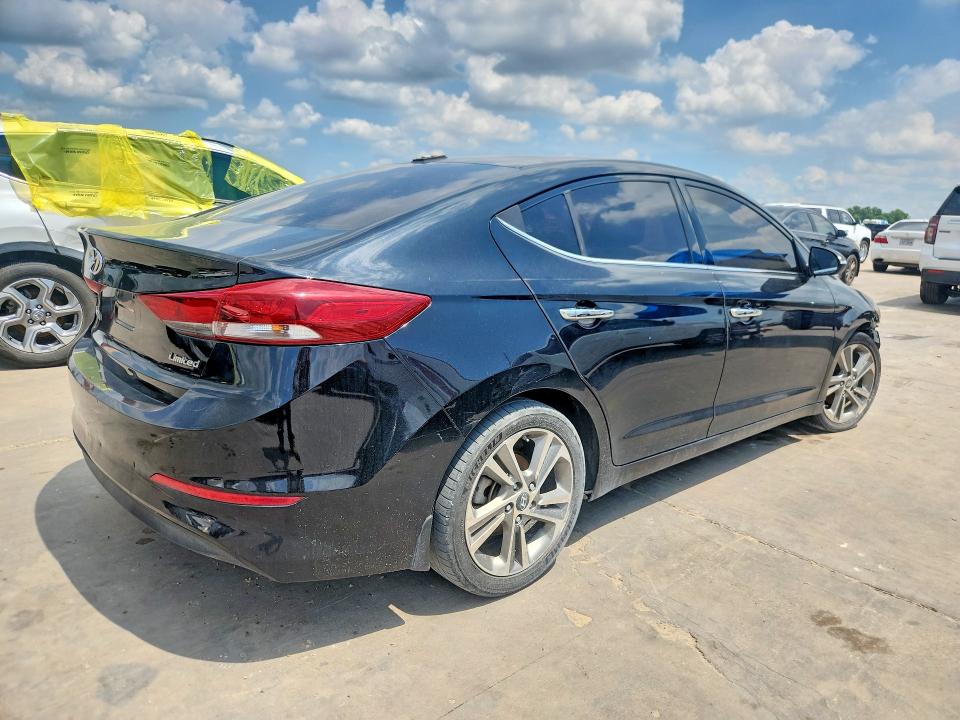 2017 Hyundai Elantra VIN 5NPD84LF2HH061480 COPART salvage auction — FRONT END, Tx - Salvage Vehicle Title, sold $2,400 on 2026-07-02 (photo 3)