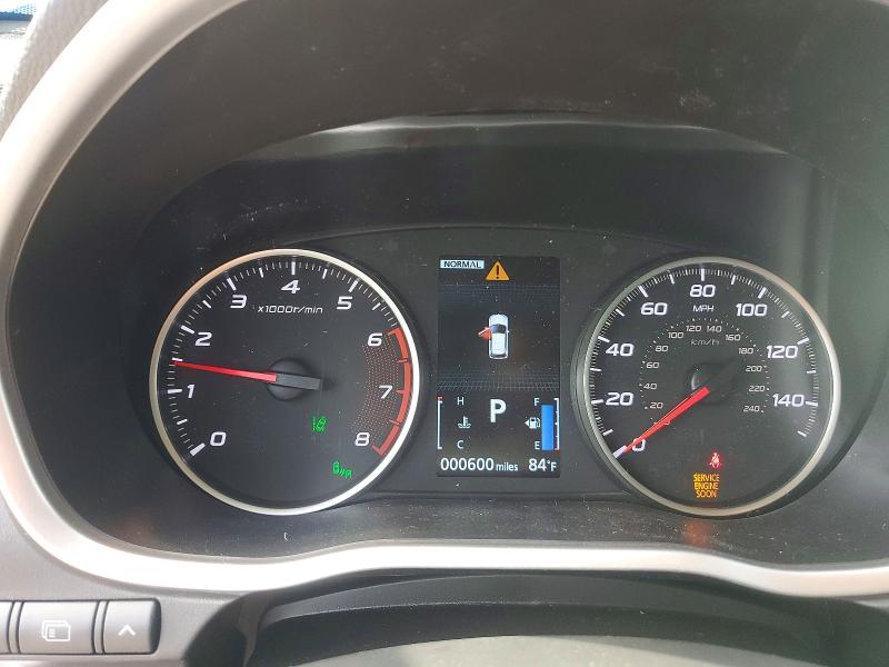 2024 Mitsubishi ECLIPSE VIN JA4ATWAA1TZ034691 COPART salvage auction — FRONT END, GA - CERTIFICATE OF TITLE, sold $14,300 on 2026-07-20 (photo 9)
