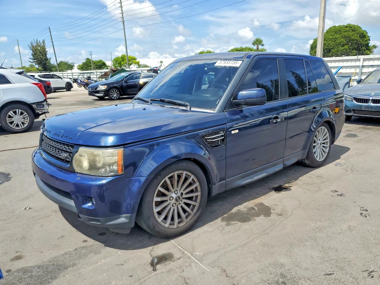 2013 Land Rover Range Rover Sport VIN SALSF2D47DA762296 — COPART salvage auction photo