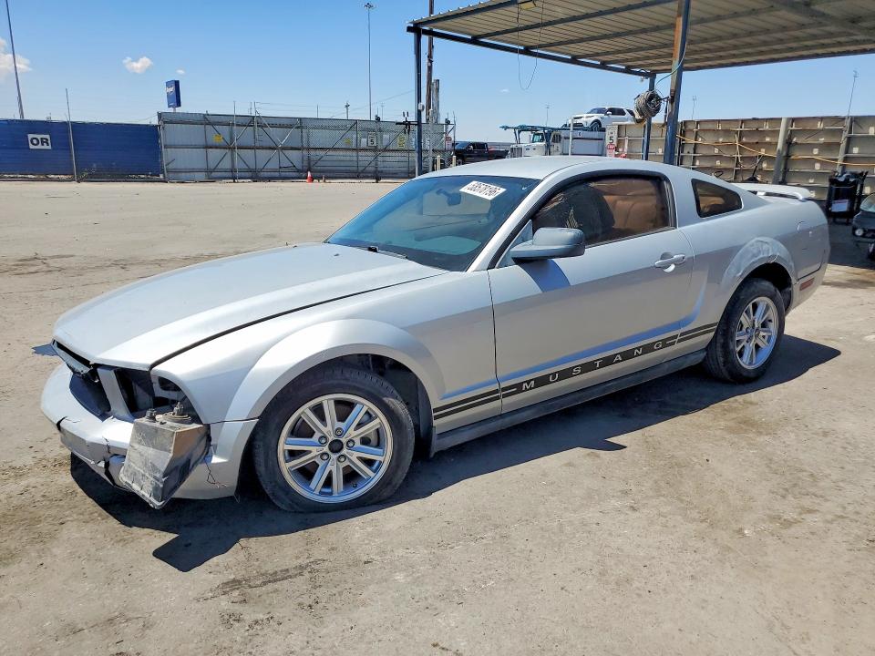 2005 Ford Mustang VIN 1ZVFT80N455127689 COPART salvage auction — FRONT END, Nm - Certificate Of Title (P), sold $475 on 2026-07-08 (photo 1)