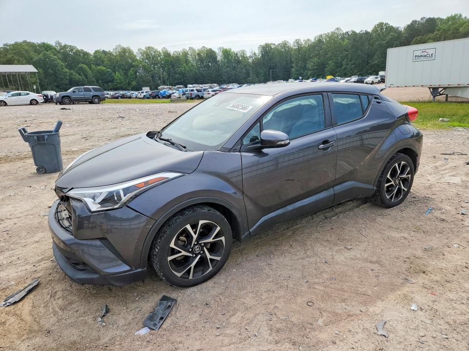 2019 Toyota C-hr VIN NMTKHMBX4KR083675 COPART salvage auction — FRONT END, VA - CERT OF TITLE - SALVAGE, sold $5,700 on 2026-07-06 (photo 1)