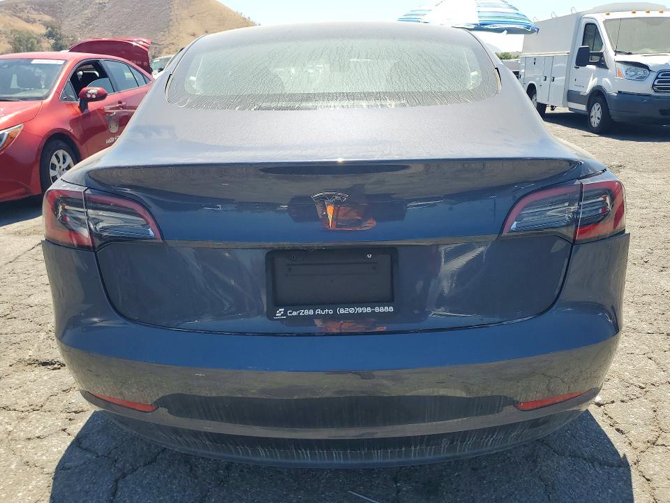2023 Tesla Model 3 VIN 5YJ3E1EAXPF616161 COPART salvage auction — FRONT END, IN - CERT OF TITLE-SALVAGE TITLE, sold $5,300 on 2026-07-16 (photo 6)