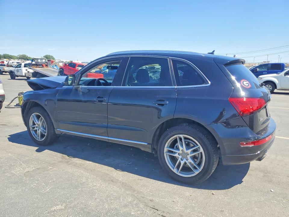 2014 Audi Q5 VIN WA1LFAFP2EA050027 COPART salvage auction — FRONT END, Id - Salvage Certificate Of Title, sold $1,500 on 2026-07-09 (photo 2)