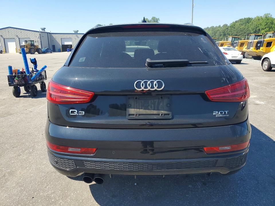 2016 Audi Q3 VIN WA1GFCFS4GR009792 COPART salvage auction — FRONT END, Nc - Salvage Certificate Of Title, sold $650 on 2026-07-21 (photo 6)