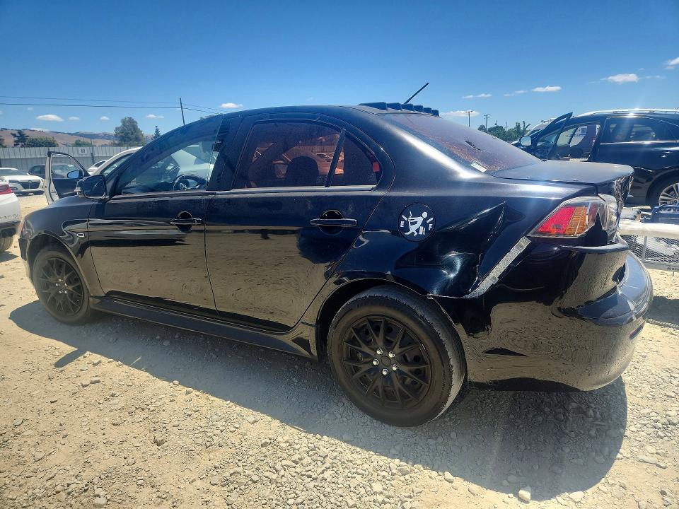 2015 Mitsubishi Lancer VIN JA32U2FU8FU003621 COPART salvage auction — REAR END, Ca - Salvage Certificate, sold $725 on 2026-07-07 (photo 2)