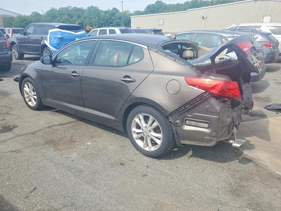 2013 Kia Optima VIN 5XXGN4A78DG252666 COPART salvage auction — REAR END, Ri - Salvage Certificate Of Title, sold $500 on 2026-07-30 (photo 2)