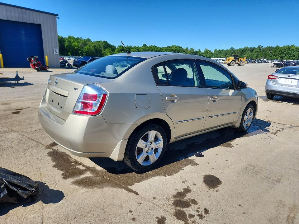 2009 Nissan Sentra VIN 3N1AB61EX9L684750 COPART salvage auction — FRONT END, Pa - Certificate Of Salvage, sold $925 on 2026-07-02 (photo 3)