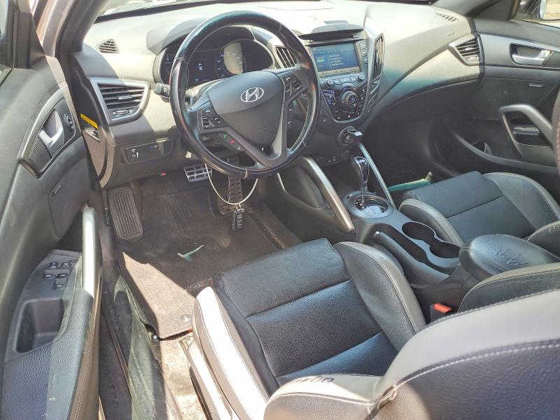 2016 Hyundai Veloster VIN KMHTC6AE5GU263455 COPART salvage auction — NORMAL WEAR, Ms - Certificate Of Title, sold $825 on 2026-07-21 (photo 8)