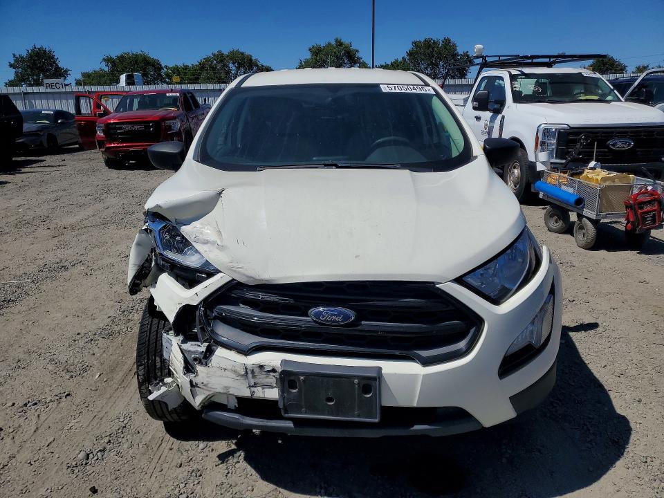2022 Ford VIN MAJ6S3FL6NC468592 COPART salvage auction — FRONT END, Ca - Salvage Certificate, sold $1,400 on 2026-07-28 (photo 5)
