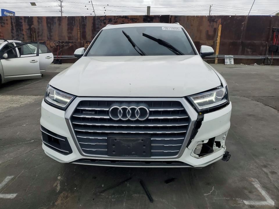 2018 Audi VIN WA1LAAF71JD026227 COPART salvage auction — FRONT END, Ca - Salvage Certificate, sold $7,200 on 2026-07-08 (photo 5)