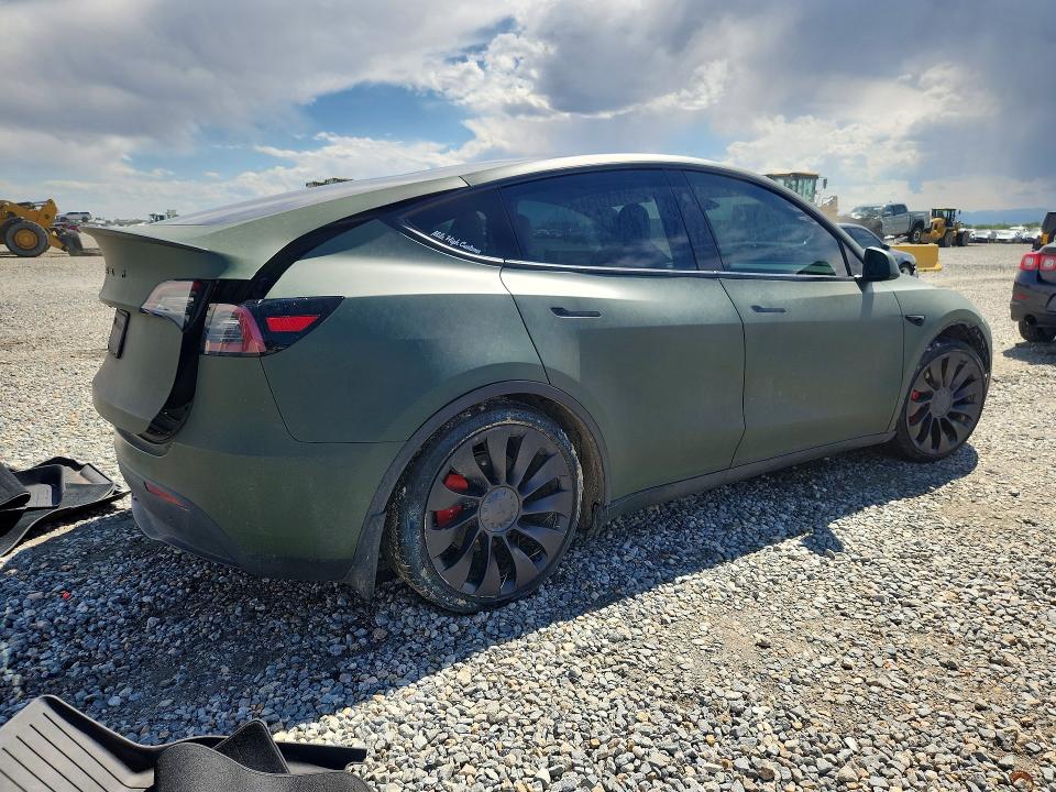 2024 Tesla VIN 7SAYGDEFXRF024097 COPART salvage auction — REAR END, Co - Salvage Title, sold $13,800 on 2026-07-09 (photo 3)