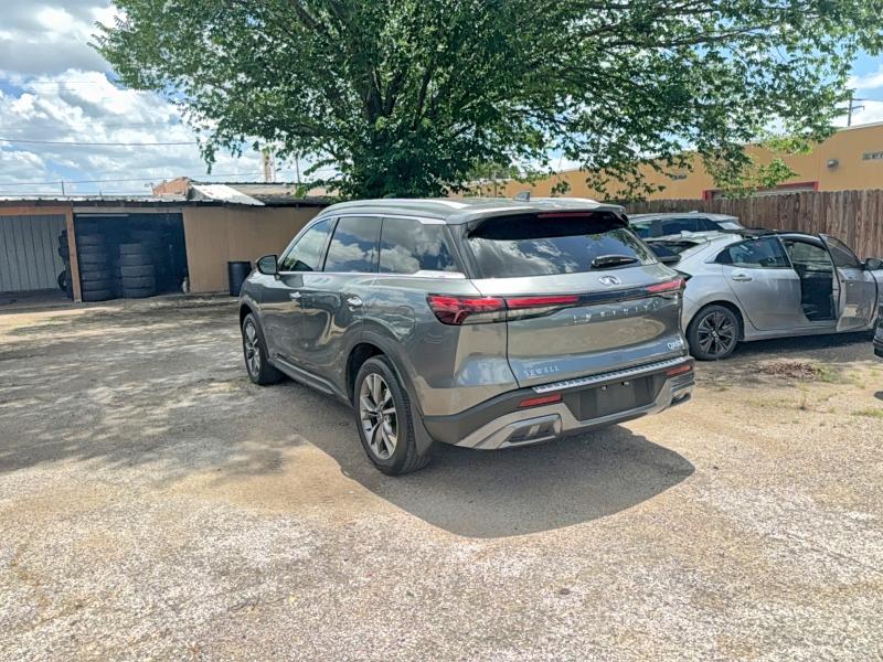 2022 Infiniti Qx60 VIN 5N1DL1FRXNC330962 COPART salvage auction — MINOR DENT/SCRATCHES, Tx - Salvage Vehicle Title (P), sold $22,100 on 2026-07-06 (photo 3)
