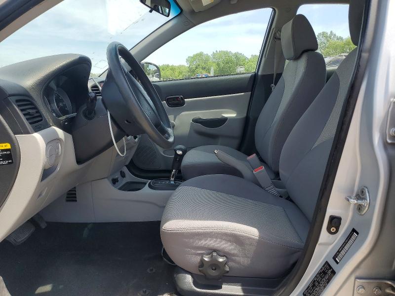2011 Hyundai Accent VIN KMHCN4AC9BU597414 COPART salvage auction — FRONT END, Il - Salvage Certificate, sold $800 on 2026-07-10 (photo 7)