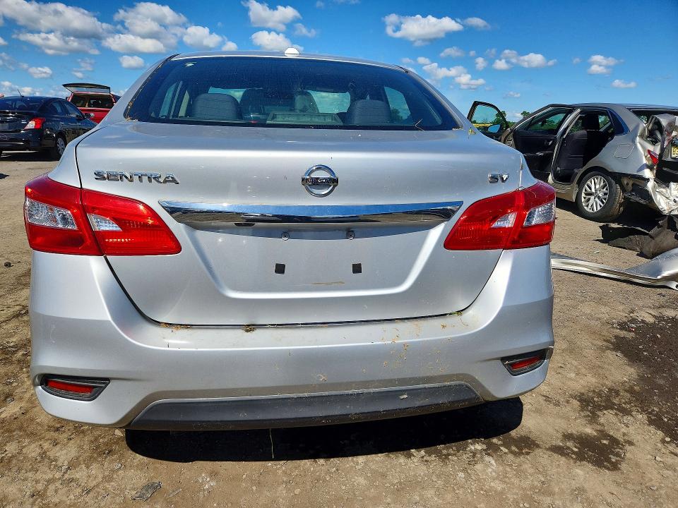 2017 Nissan Sentra VIN 3N1AB7AP8HY351021 COPART salvage auction — FRONT END, PA - CERTIFICATE OF SALVAGE, sold $425 on 2026-07-02 (photo 6)