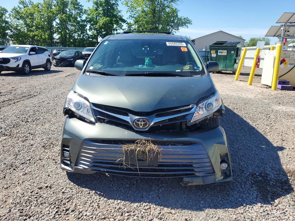2018 Toyota VIN 5TDYZ3DC0JS959539 COPART salvage auction — FRONT END, Ny - Mv-907A Salvage Certificate, sold $9,800 on 2026-07-06 (photo 5)