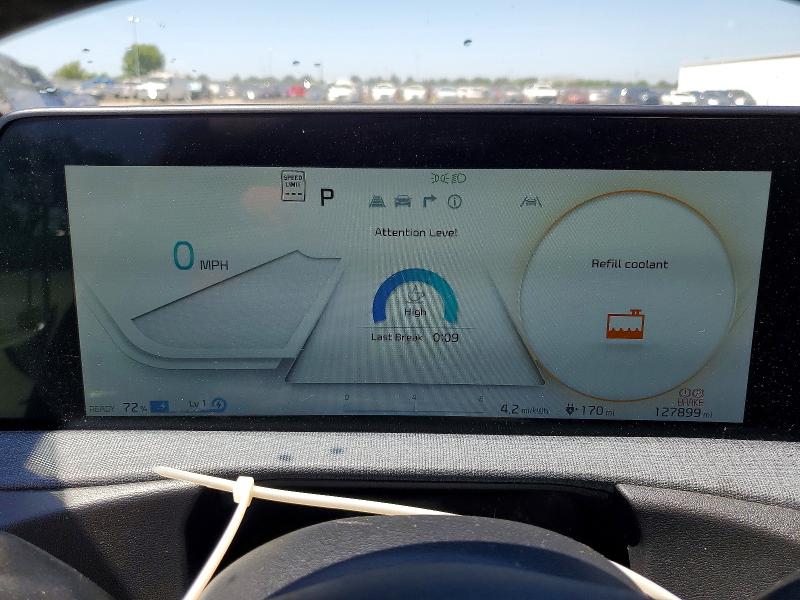 2023 Kia Ev6 VIN KNDC34LA7P5150037 COPART salvage auction — FRONT END, Ca - Certificate Of Title, sold $8,300 on 2026-07-06 (photo 9)