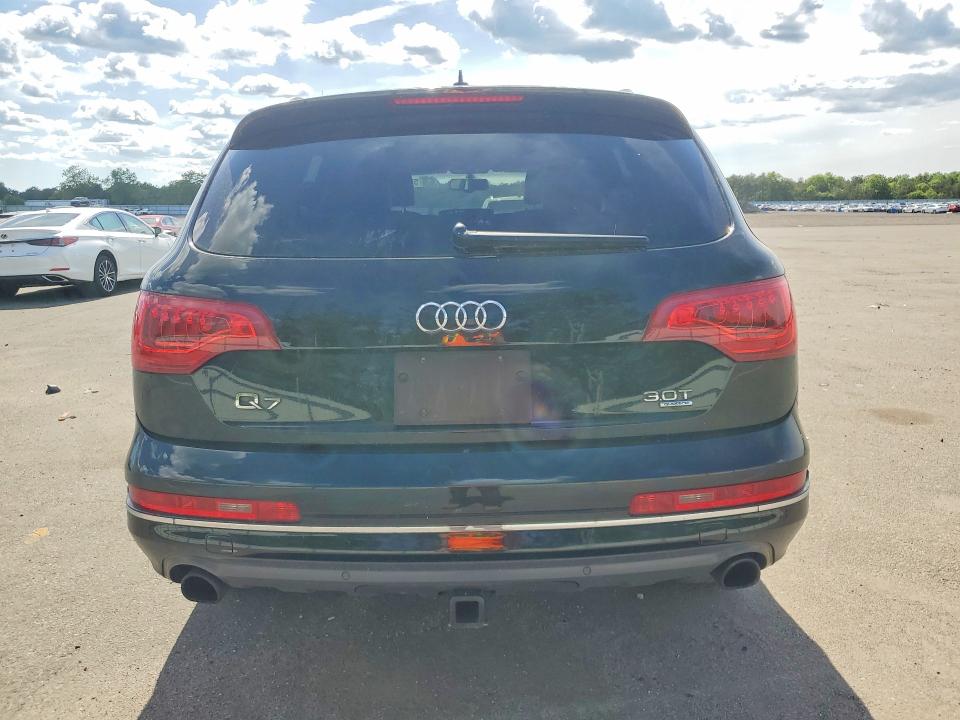 2015 Audi Q7 VIN WA1LGAFE4FD016859 COPART salvage auction — FRONT END, Ny - Mv-907A Salvage Certificate, sold $1,750 on 2026-07-08 (photo 6)