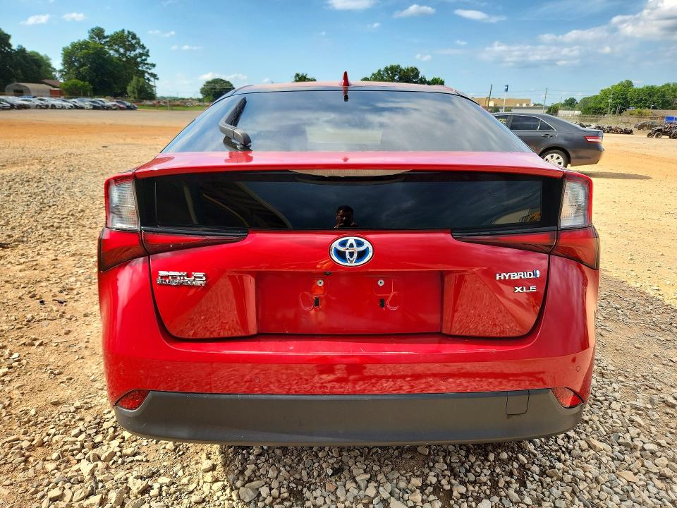 2019 Toyota Prius VIN JTDKARFUXK3088769 COPART salvage auction — FRONT END, Al - Cert Of Title-Salvage Title, sold $1,400 on 2026-07-29 (photo 6)